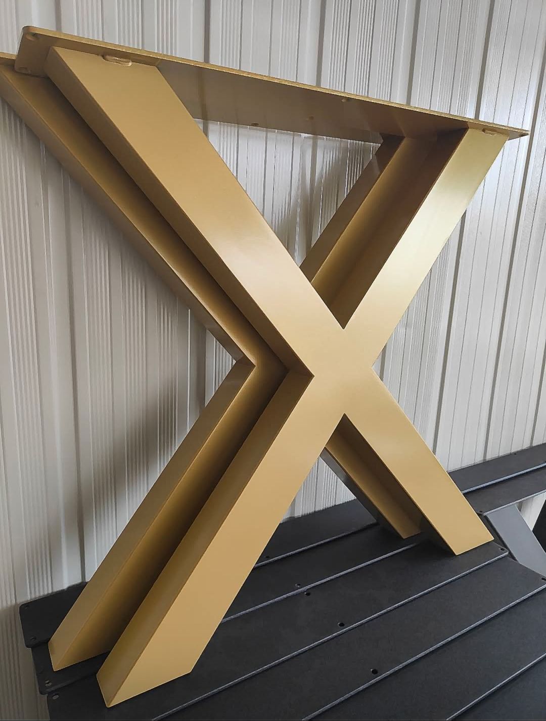 Plastificirane čelične noge za stolove X model 80x60