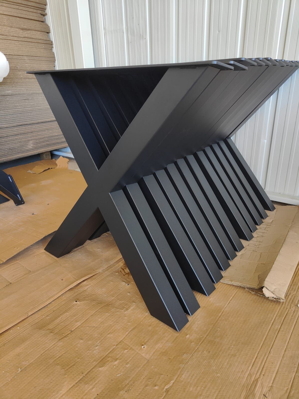 Standardni X model profil 80x60 - čelične noge za stolove